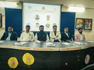 Honoured to be the Chief Guest in DIGVIJAY NATH DEGREE COLLEGE on world science day and being appreciated for the work I do for society.- Dr. Abhishek jina